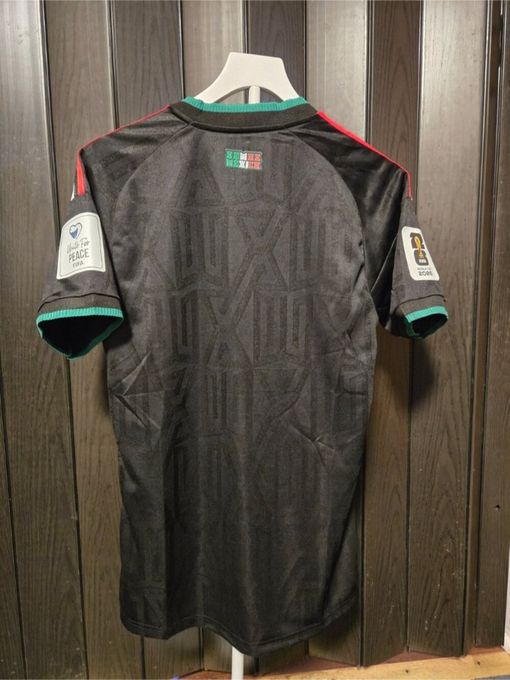 Mexico Authentic Third  Soccer  Jersey World Cup 2026 With Fifa Patches - Picture 6 of 8